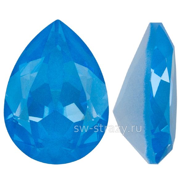Кристаллы 4320 18x13 mm Crystal Electric Blue Ignite