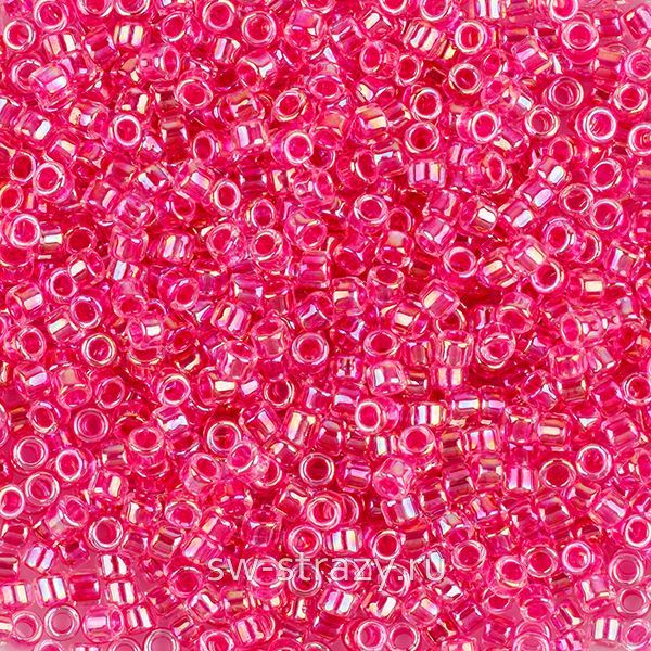 Бисер Treasures 11/0 #0785 Розовый/радужный
