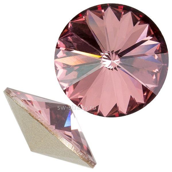 Риволи 1122 12 mm Crystal Antique Pink F