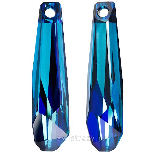 Кулоны 6017/G 30 mm Crystal Bermuda Blue
