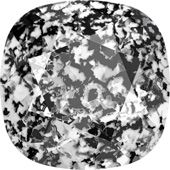 Кристаллы 4470 12 mm Crystal Black Patina