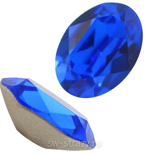 Кристаллы 4120 8x6 mm Majestic Blue