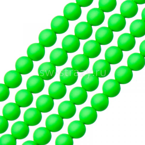 Жемчужины 5810 6 mm Crystal Neon Green Pearl