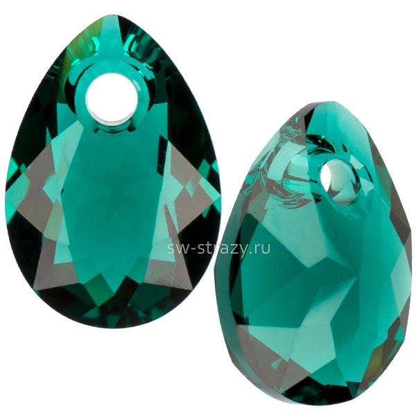 Кулоны 6433 11,5 mm Emerald
