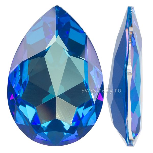 Кристаллы 4327 30x20 mm Crystal Royal Blue Delite