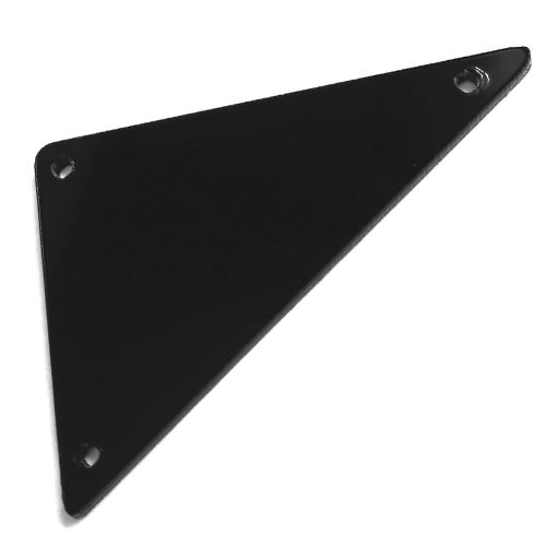 Зеркала акриловые пришивные (треугольник 40х30) черный