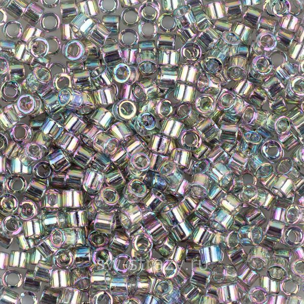 Delica Beads 10/0 DB107 Transparent Grey Iris