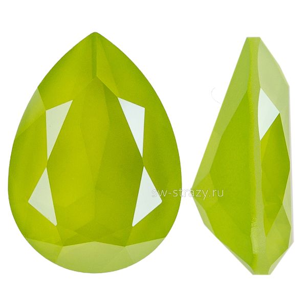 Кристаллы 4320 18x13 mm Crystal Lime