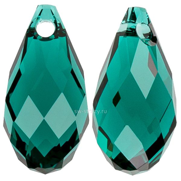Кулоны 6010 11x5,5 mm Emerald