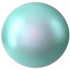 Жемчужины 5818 6 mm Crystal Iridescent Light Turquoise Pearl
