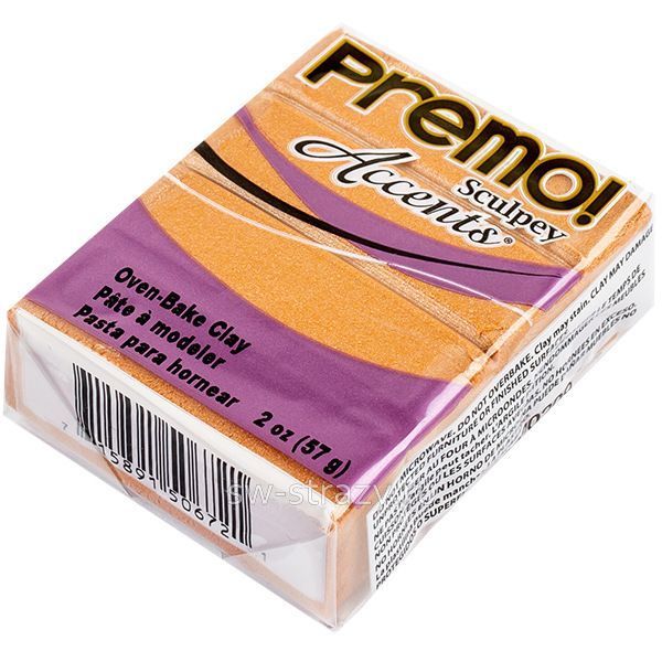 Полимерная глина Premo PE02 57 г под медь (5067)