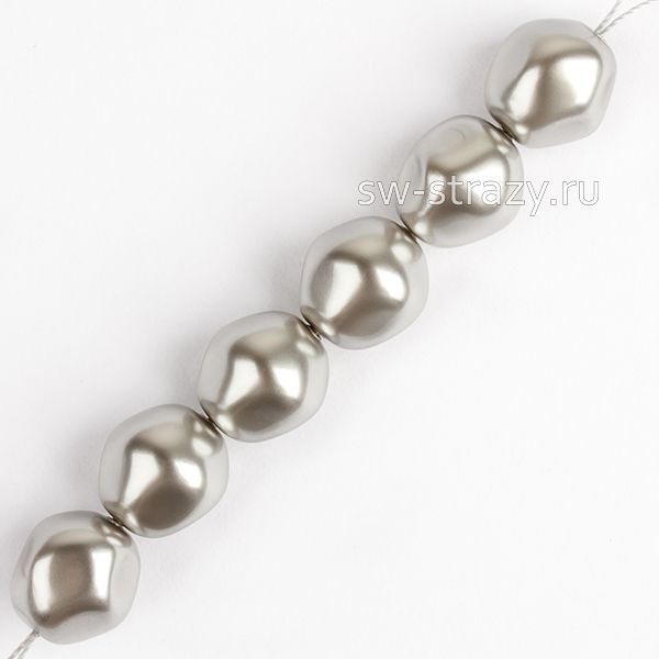 Жемчужины 5841 12 mm Crystal Light Grey Pearl