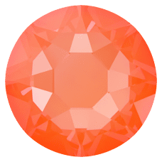 2088 Rose Flatback Crystal Electric Orange Ignite 2088 Rose Flatback Crystal Electric Orange Ignite