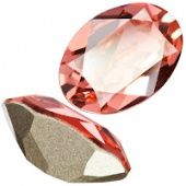 4120 Fancy Stones (oval) Rose Peach