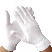 Перчатки белые р.8 (M)