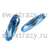 Кристаллы 4161 21x7 mm Aquamarine