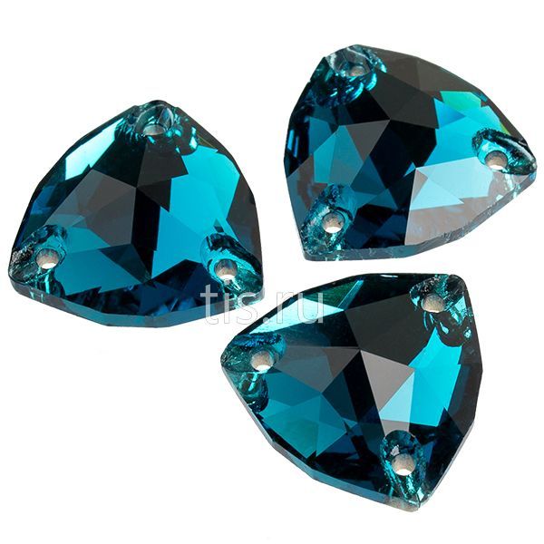 3778 22*22 mm Blue Zircon