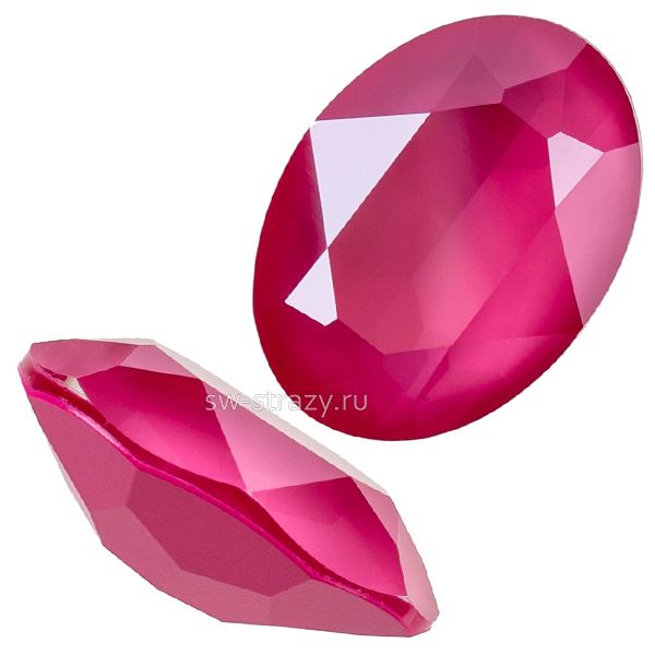 Кристаллы 4120 14x10 mm Crystal Peony Pink