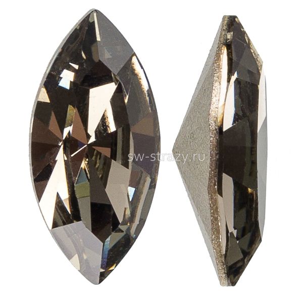 Кристаллы 4228 8x4 mm Black Diamond