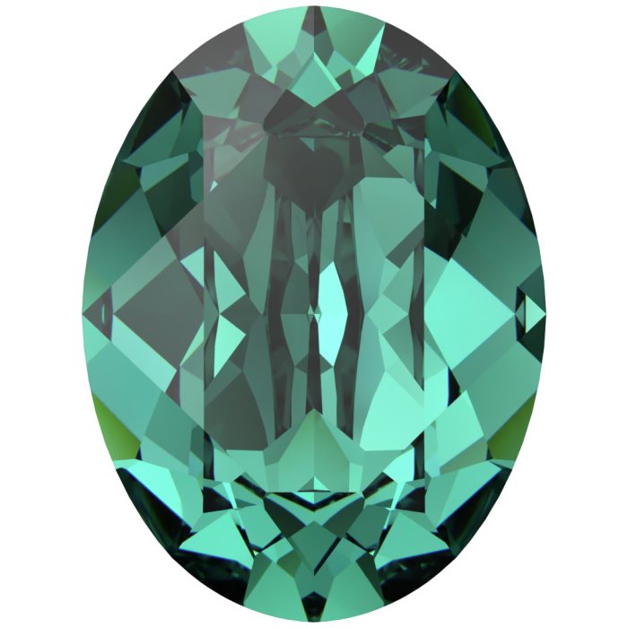 Кристаллы 4120 18x13 mm ReCreated Caribbean Green