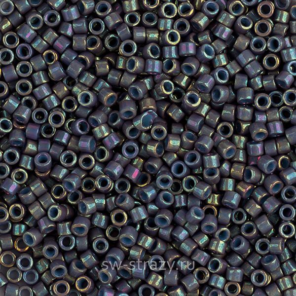 Delica Beads 11/0 DB0132 Opaque Blue Gray Luster
