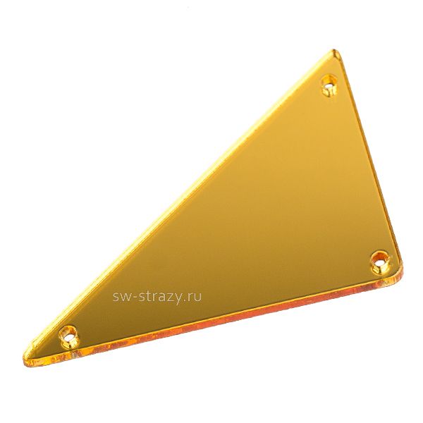 Зеркала акриловые пришивные (треугольник 40х30) Aurum