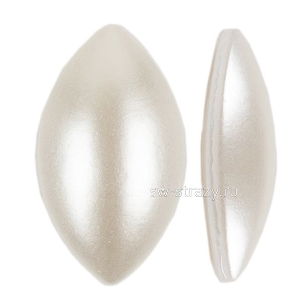 Стразы горячей фиксации 2208/4 8x4,5 mm Crystal White Pearl HF