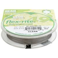 Тросик ювелирный на катушке FLEX-RITE49 Clear 0.45 мм FL49X018CL30 Тросик ювелирный на катушке FLEX-RITE49 Clear 0.45 мм FL49X018CL30