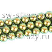Жемчужины 5811 14 mm Crystal Iridescent Green Pearl