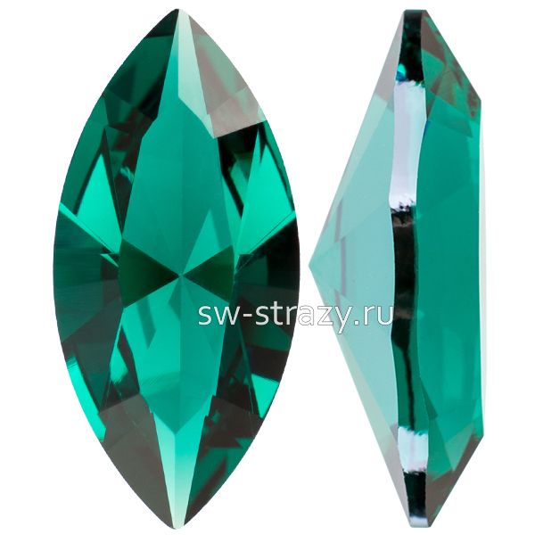 Кристаллы 4228 15x7 mm Emerald Ignite