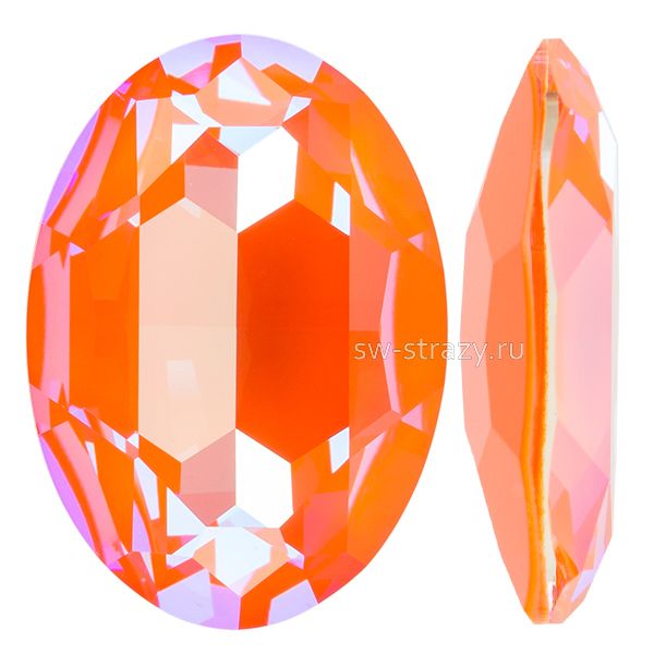 Кристаллы 4127 30x22 mm Crystal Orange Glow Delite