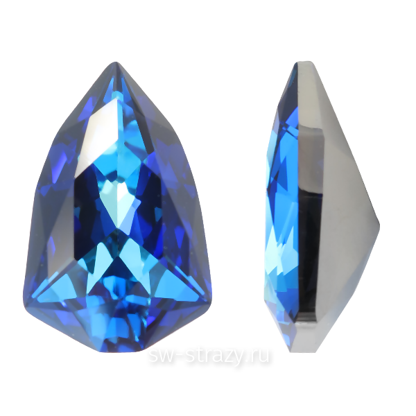 Кристаллы 4707 24x15,2 mm Crystal Bermuda Blue