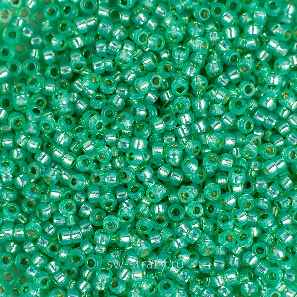 Seedbead Miyuki 15/0 4240 Duracoat S\L DYED Mint Green
