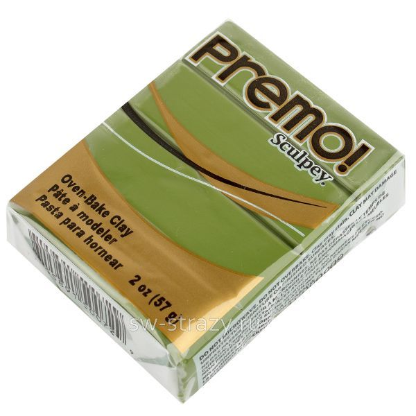 Полимерная глина Premo PE02 57 г оливковый (5007)