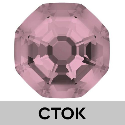 Кристаллы 4678 14 mm Crystal Antique Pink