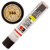 Marabu Glitter Liner 586 Rotgold 25 ml (18030009586)