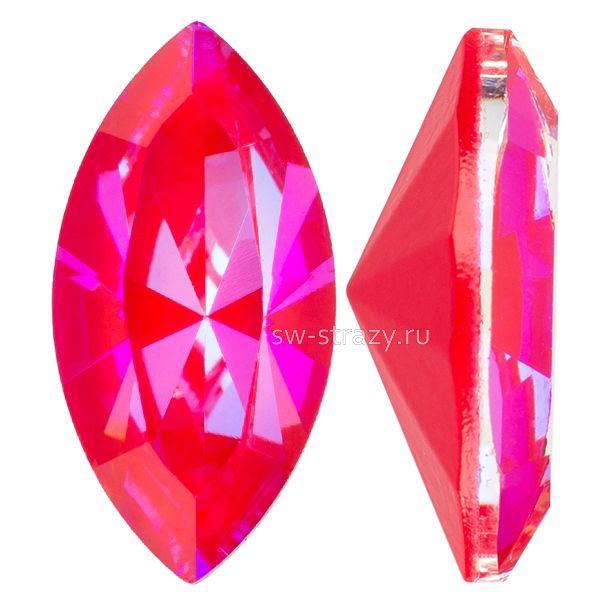 Кристаллы 4228 10x5 mm Crystal Royal Red Delite