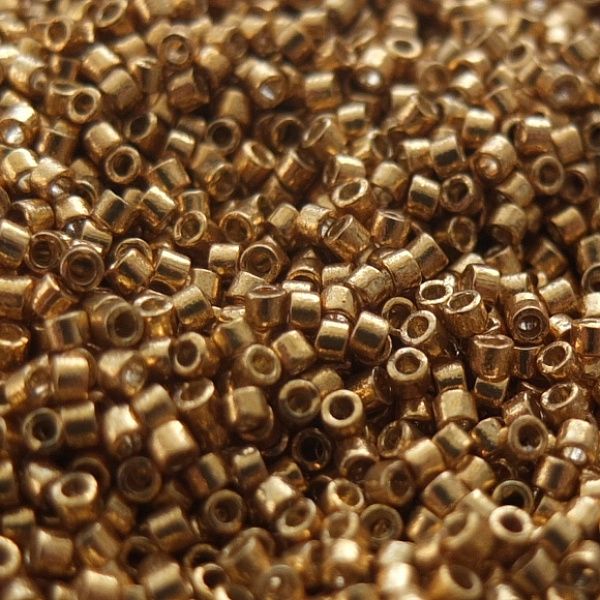 Delica Beads 11/0 DB1832 Duracoat Galvanized Gold