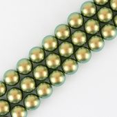 5810 Crystal Round Pearl Crystal Iridescent Green Pearl 5810 Crystal Round Pearl Crystal Iridescent Green Pearl