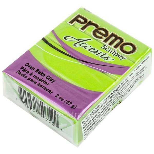 Полимерная глина Premo PE02 57 г жемчужно-зеленый (5035)