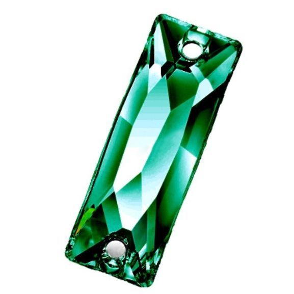 SlimBaguette 2H 18x6 mm Emerald
