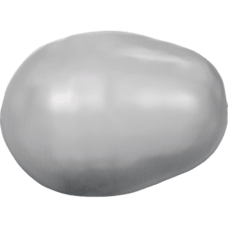 Жемчужины 5821 11x8 mm Crystal Light Grey Pearl
