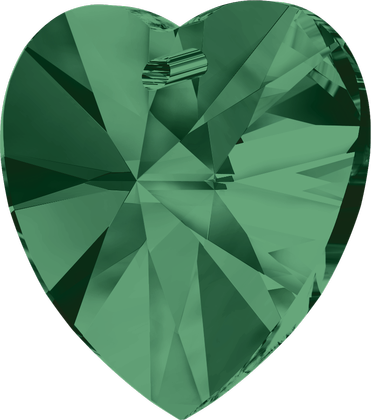 Кулоны 6228 18x17,5 mm Emerald