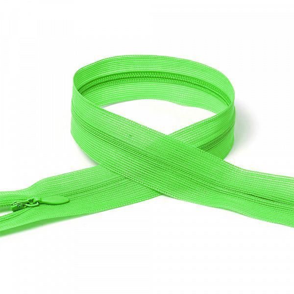 Молния потайная н\р кислотно-салатовый F341 50 см