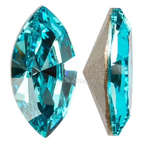 Кристаллы 4228 10x5 mm Light Turquoise