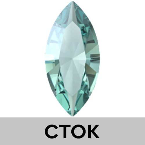 Кристаллы 4228 15x7 mm Light Turquoise Nightfall