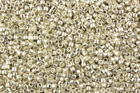 Delica Beads 11/0 DB035 Galvanized Silver