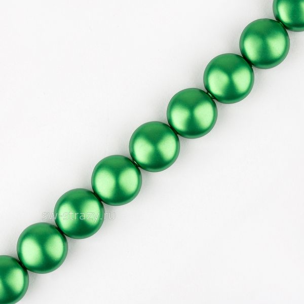 Жемчужины 5860 10 mm Crystal Eden Green Pearl