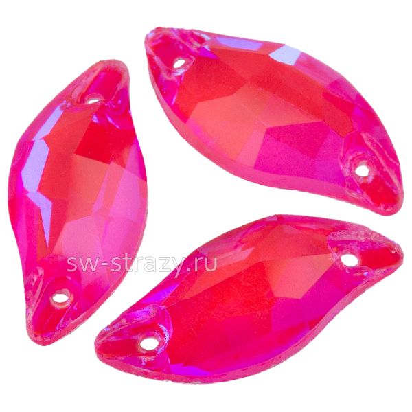 3300 12*6 mm Rose shimmer m K9