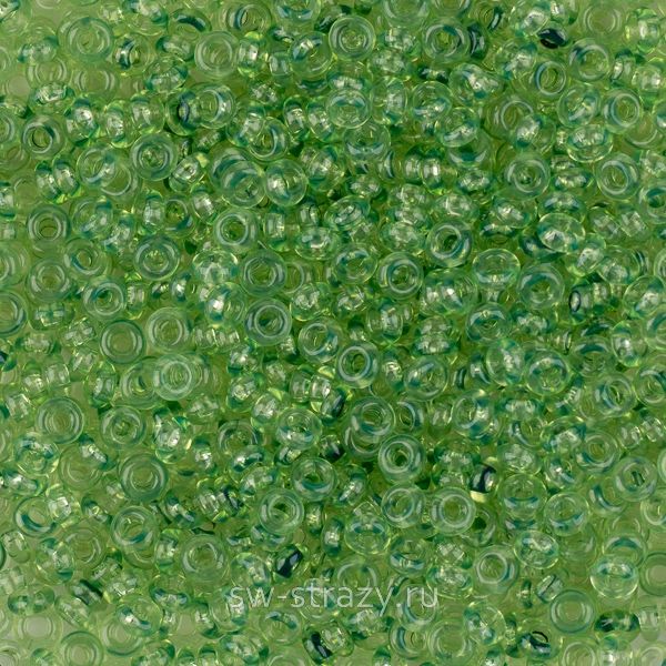 Demi Round 11/0 #YPS0053 HYBRID прозрачный светло-зеленый